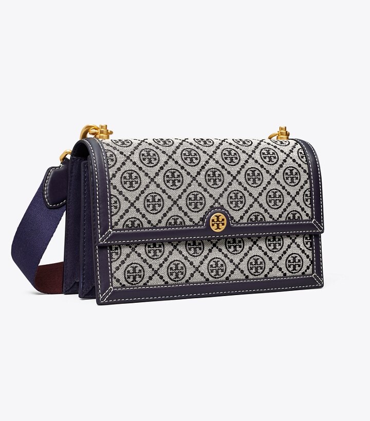 mini jacquard shoulder bag